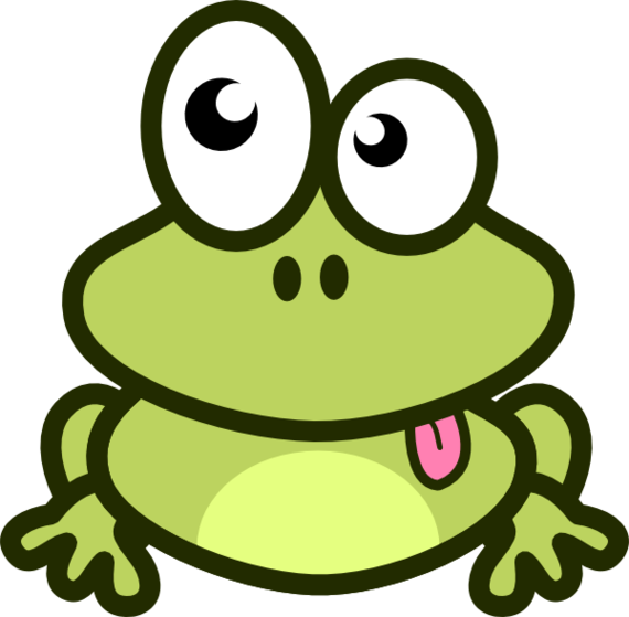 Funny Cartoon Frogs Clipart - Free to use Clip Art Resource