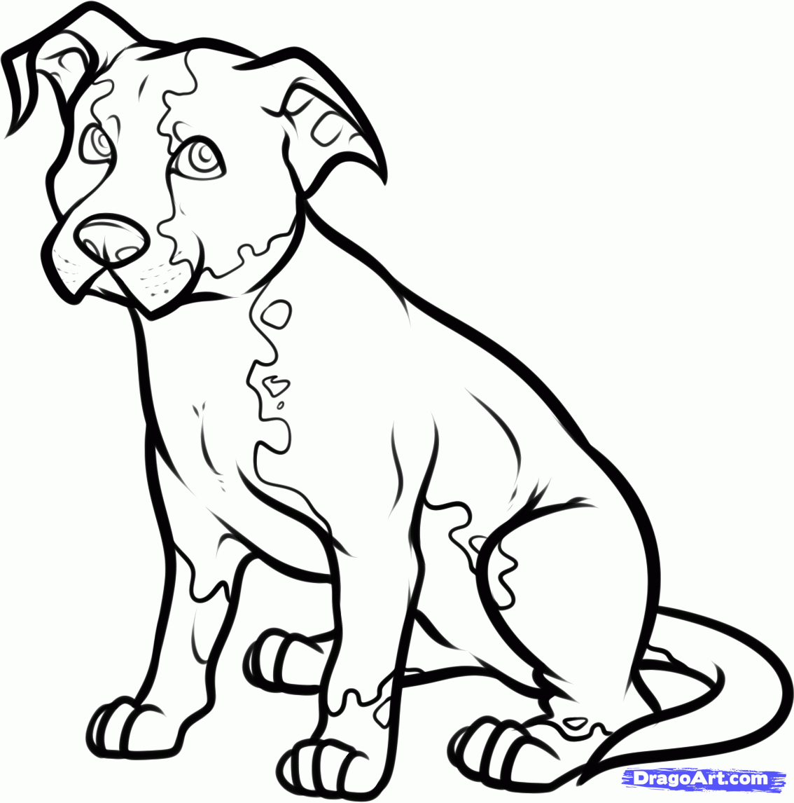 Drawings Of Dog | Free Download Clip Art | Free Clip Art | on ...