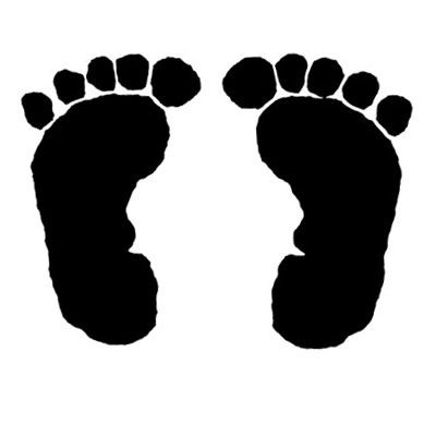 Best Photos of Baby Hand And Feet Template - Baby Handprint and ...