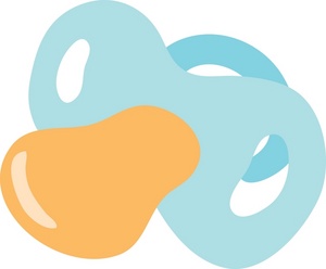 Clipart baby pacifier