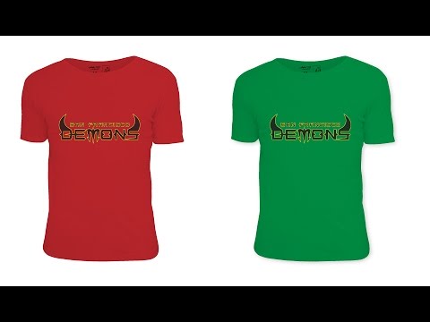 Simple T-shirt Design Tutorial Bangla and English | Adobe ...