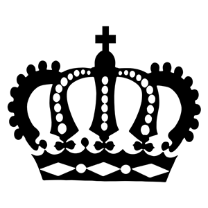 Royal Crown Silhouette clipart, cliparts of Royal Crown Silhouette ...