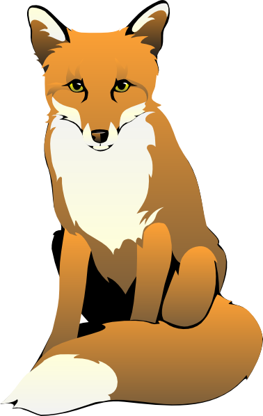 Clipart fox cartoon