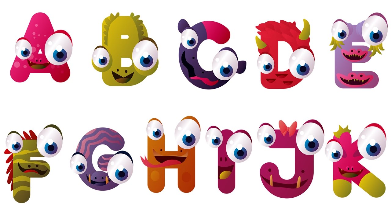 Learn ABC Alphabet Letters Fun Learning ABCD Monster Alphabet ...
