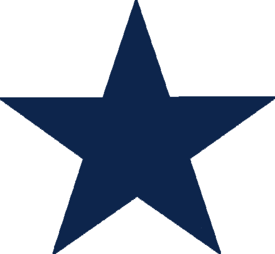 Dallas cowboys star clipart