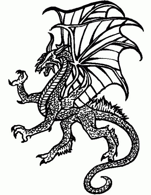 1000+ images about Lineart: Dragons | Coloring books ...