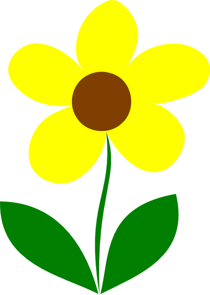 Yellow Flower Clipart