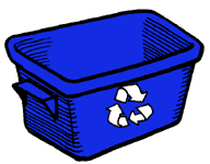 Paper Recycle Bin Clipart Recycling Trash Paper Bin
