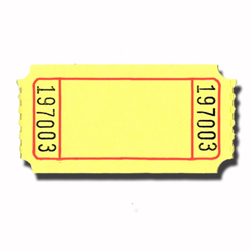 Printable Movie Ticket Clipart
