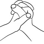 praying hands coloring page praying hands free coloring pages on ...