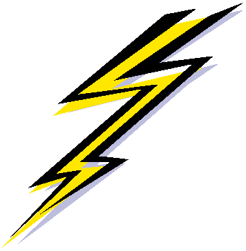 Lightning bolt clipart transparent gif