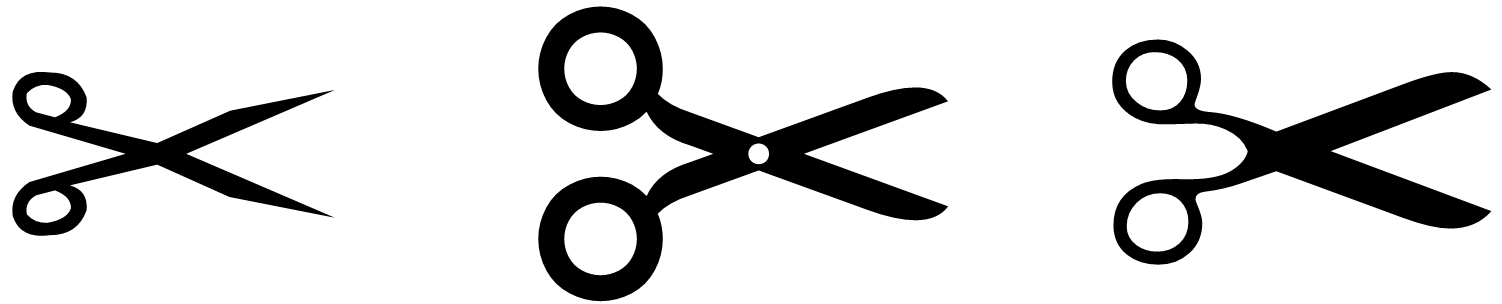 draw pair of scissors in tikz - TeX - LaTeX Stack Exchange
