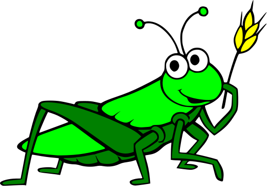 Cartoon grasshopper clip art - ClipartFox