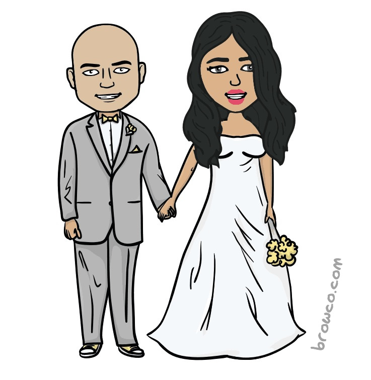 Bride And Groom Cartoon Gallery | Totally Awesome Wedding Ideas