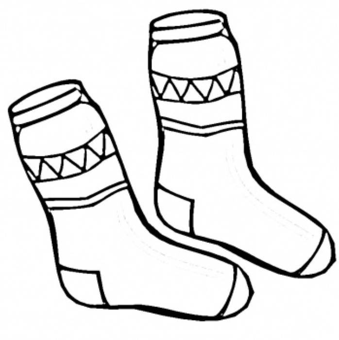 Winter Clothes Coloring Pages - AZ Coloring Pages