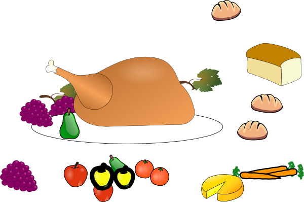 Turkey Dinner Clipart - Free Clipart Images