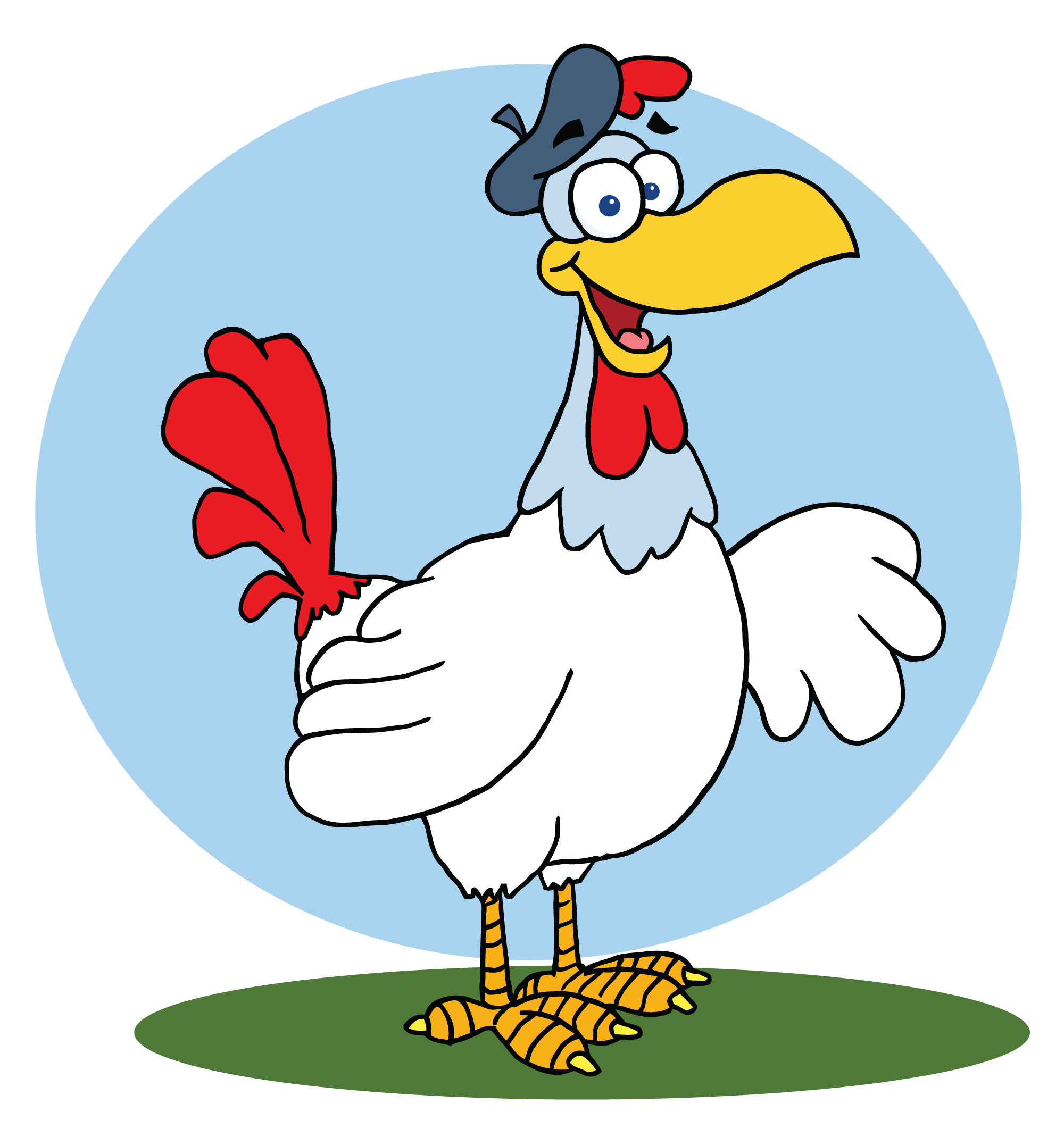 Chicken farm animal clip art free vector for free download about ...