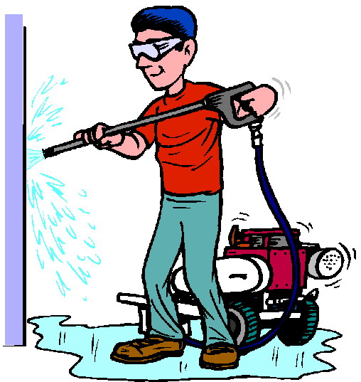 Pressure Washing Clipart