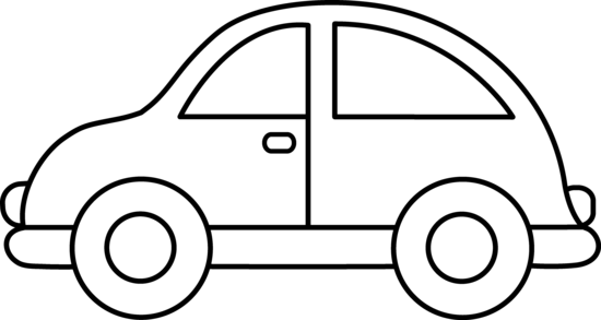 Mater toy car outline clipart