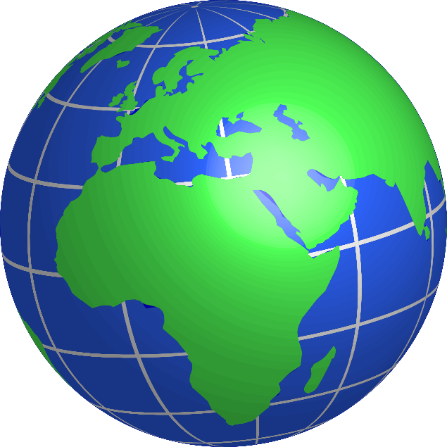 Globe of world clip art - Clipartix