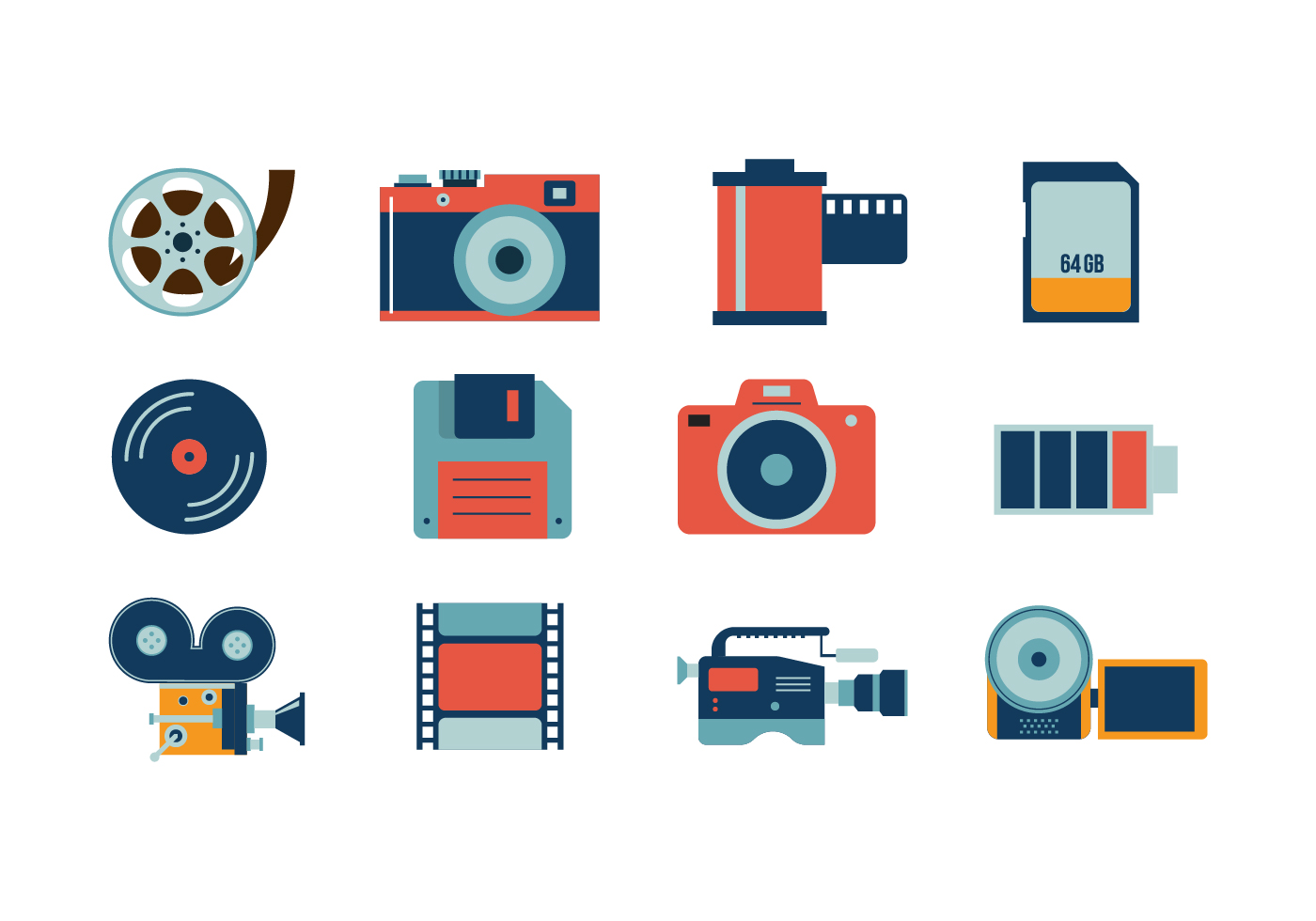 Camera Icon Free Vector Art - (18216 Free Downloads)