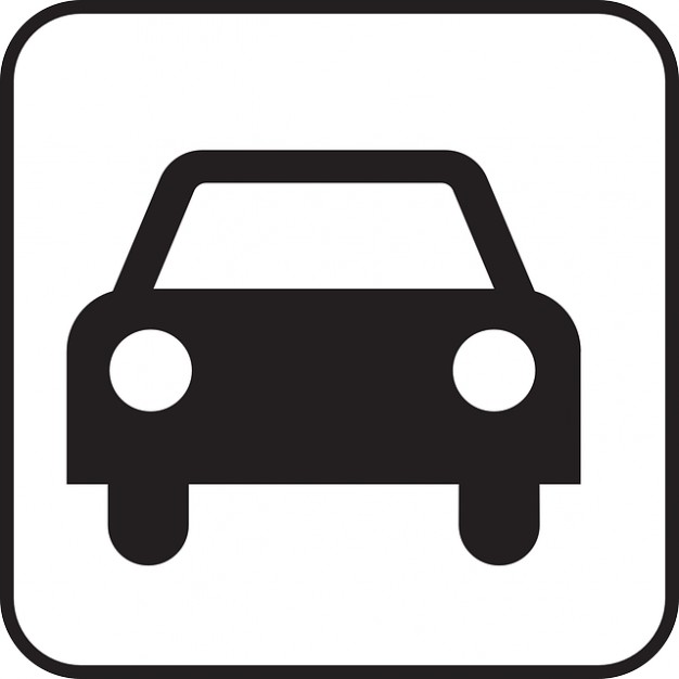 Driving sign motorized automobile car icon symbol Photo | Free ...