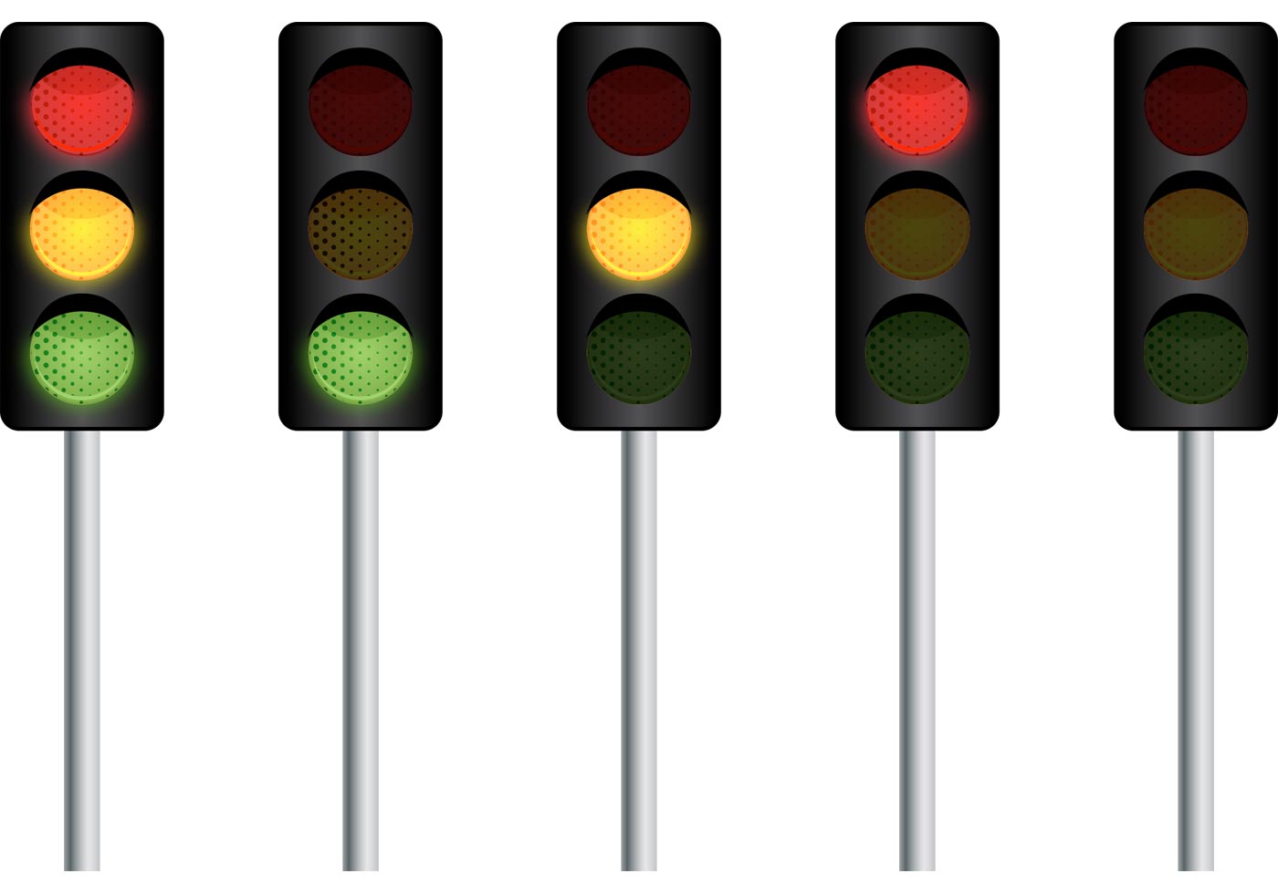 Traffic Light Free Vector Art - (2960 Free Downloads)