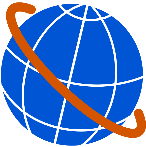 Globe clipart vector