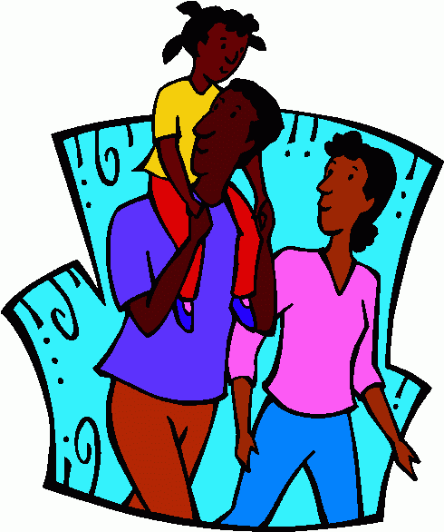 Family Clip Art African American - Free Clipart Images