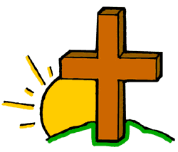 Christian easter background clipart