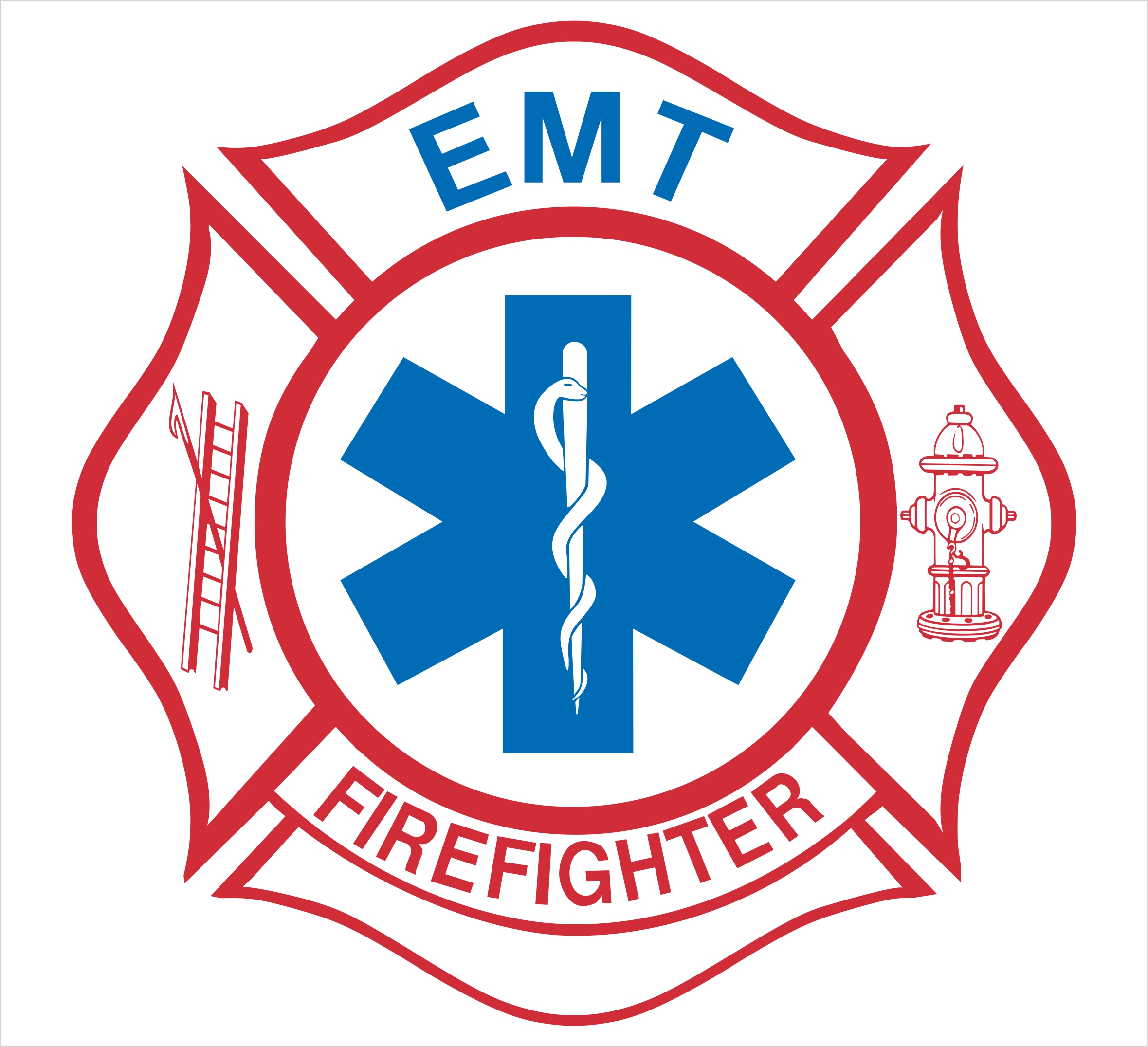 Firefighter Cross Clipart