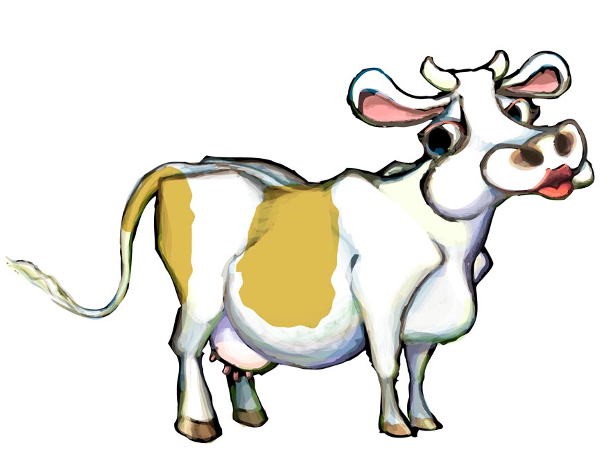 cow illustrations clipart - photo #19