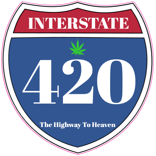 Interstate 420 Road Sign Sticker – U.S. Custom Stickers