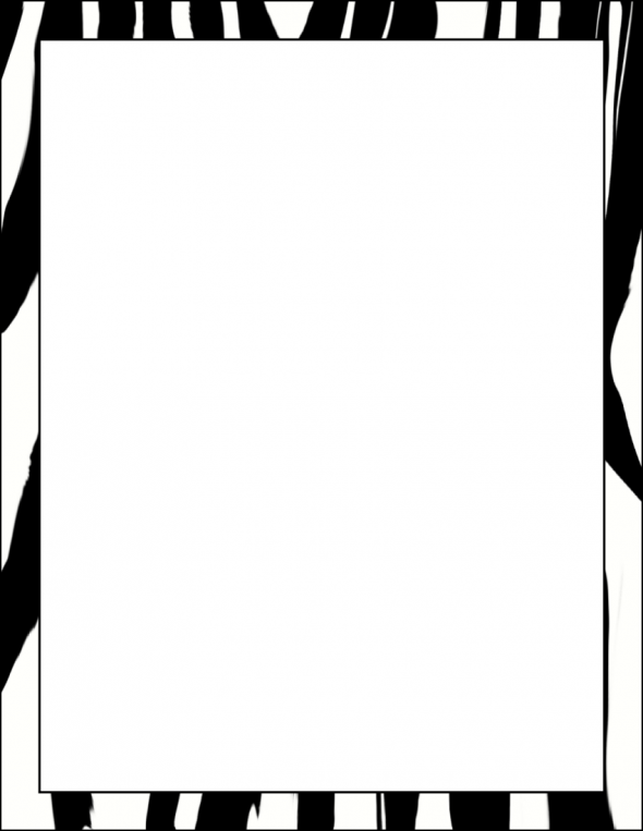 Black And White Page Borders