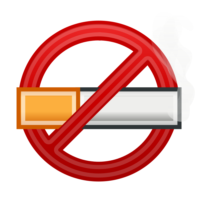Clipart - No smoking icon