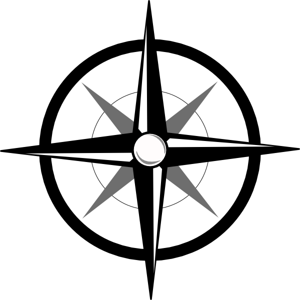 Simple Compass Icon - ClipArt Best