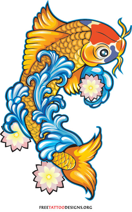 koi fish clipart free - photo #49