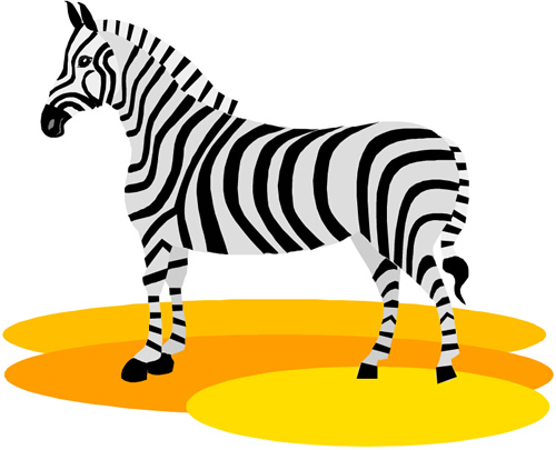 clipart of zebra - photo #37