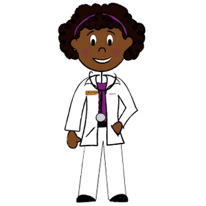 Doctor Clipart Image - Lady Doctor