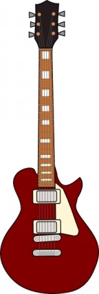 Gibson Les Paul Guitar clip art Vector clip art - Free vector for ...