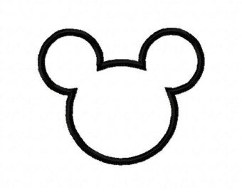 mickey mouse silhouette – Etsy