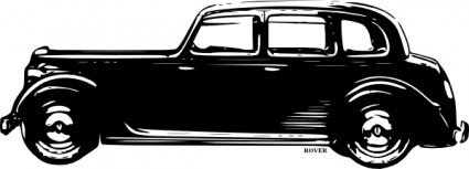 Old Rover Car clip art Vector clip art - Free vector for free download