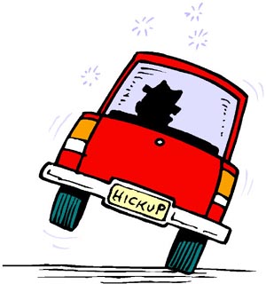 Cartoon Car Driving Away Clip Art | Like Success