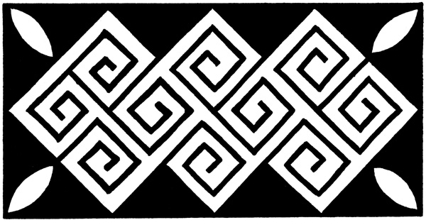 Celtic Pattern - Key Pattern from Aberlady, Haddingtonshire