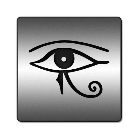 Egypt Eye Icon #023771 » Icons Etc