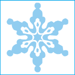 Vector clip art of snowflakes | Free vector clip art