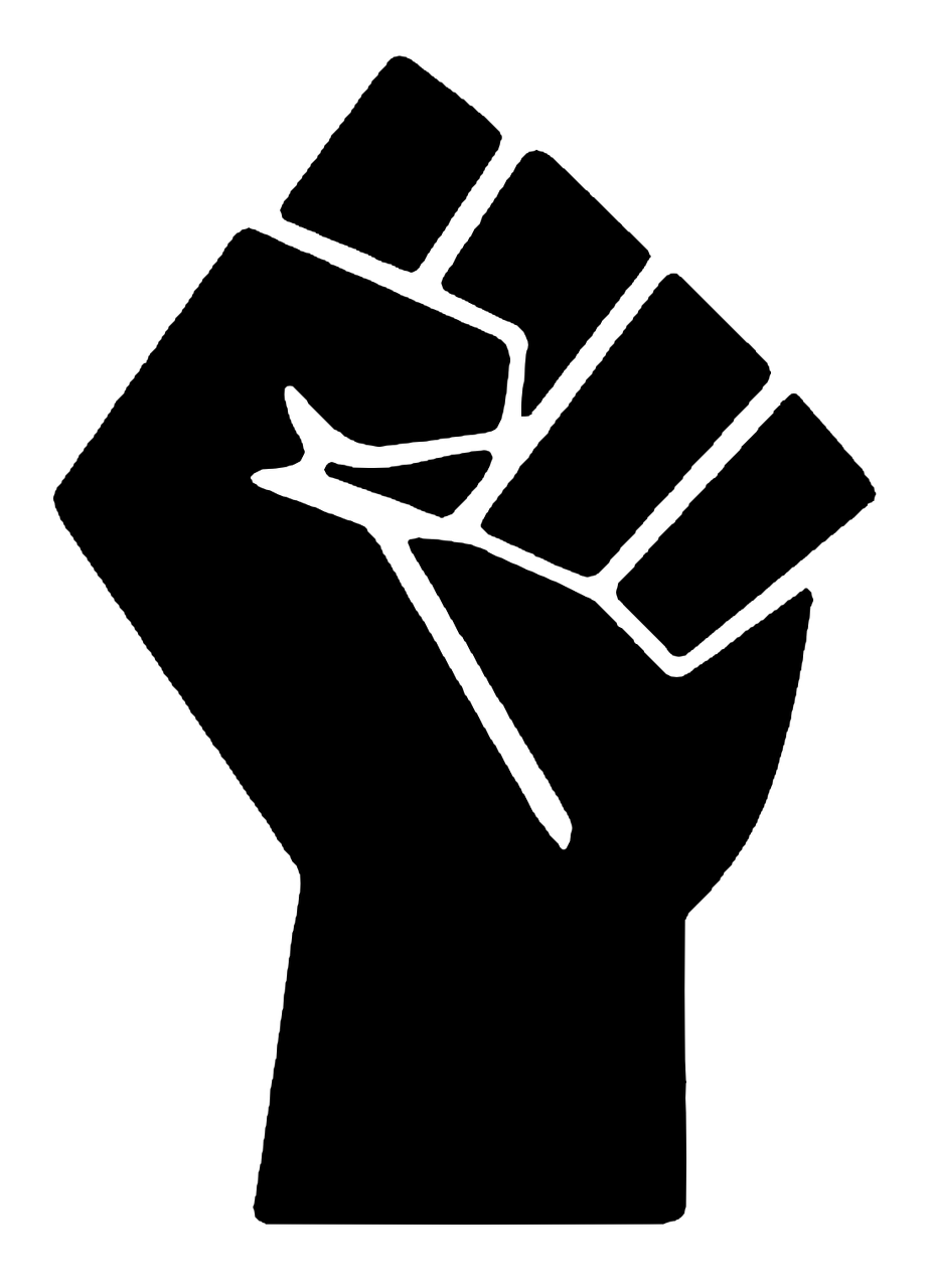 black power fist clipart - photo #8