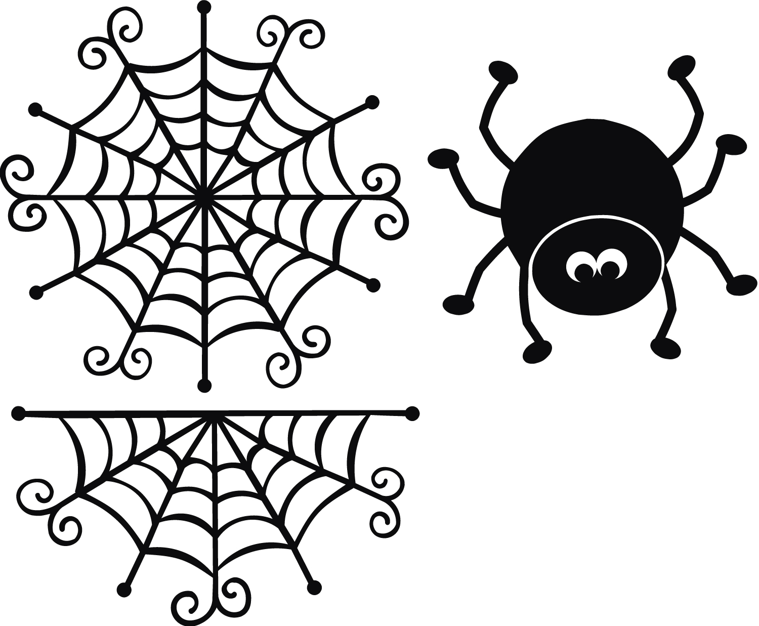 Template For Spider Web - ClipArt Best