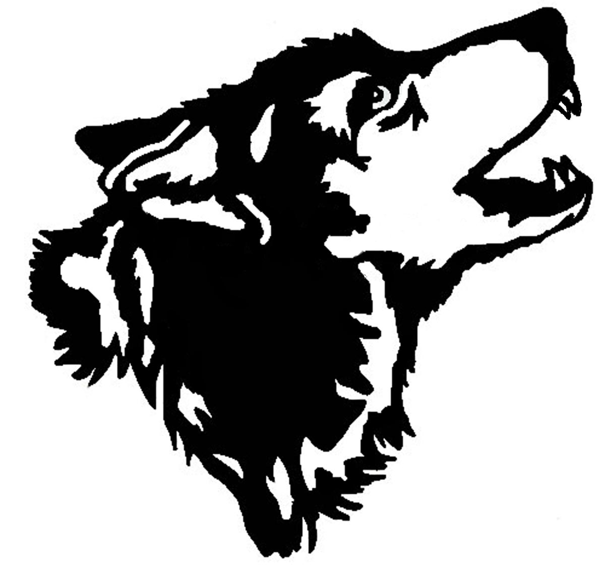 free clip art wolf pack - photo #14