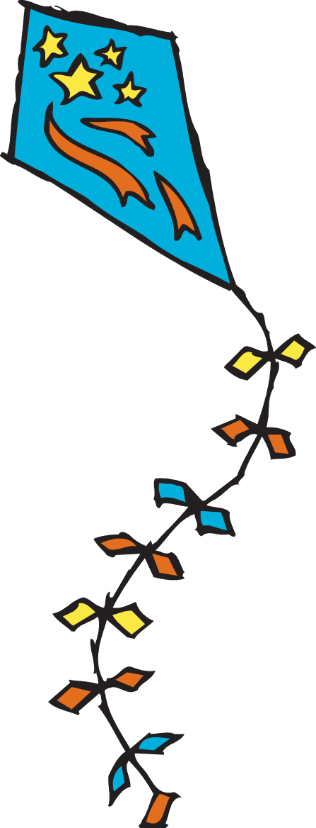 clipart flying kite - photo #31